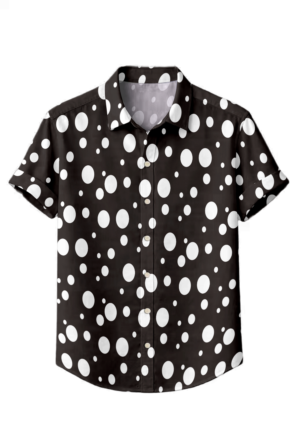Mofybuy Noir Orbit Dot Shirt – mofybuy
