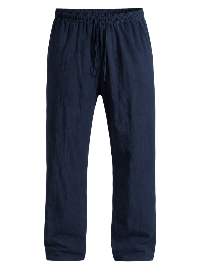 Mofybuy Casual Linen-Blend Pants