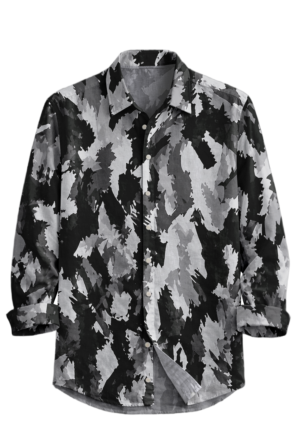 Mofybuy Shadow Leaf Camo Shirt