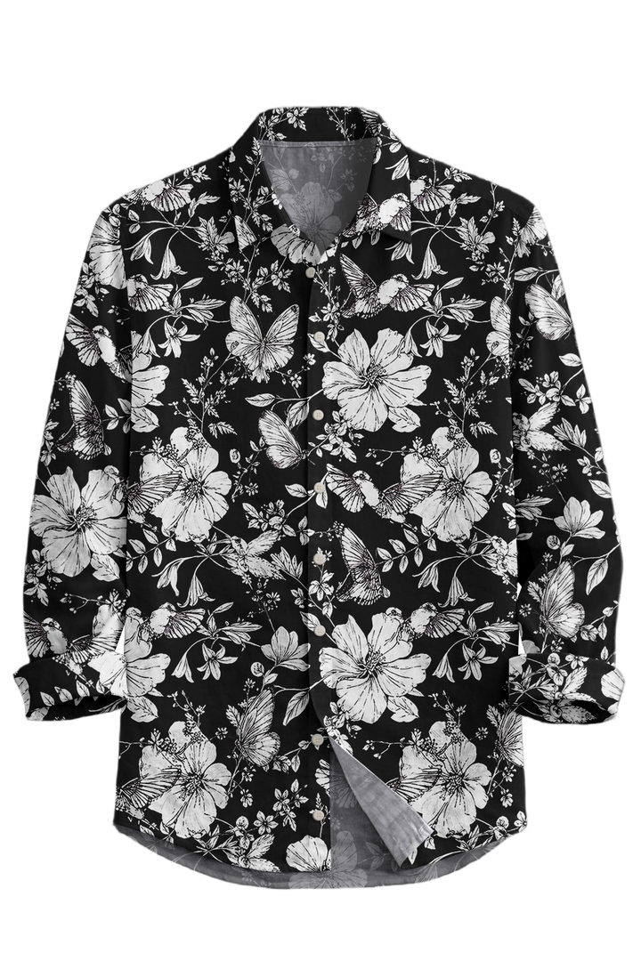 Mofybuy Midnight Garden Shirt