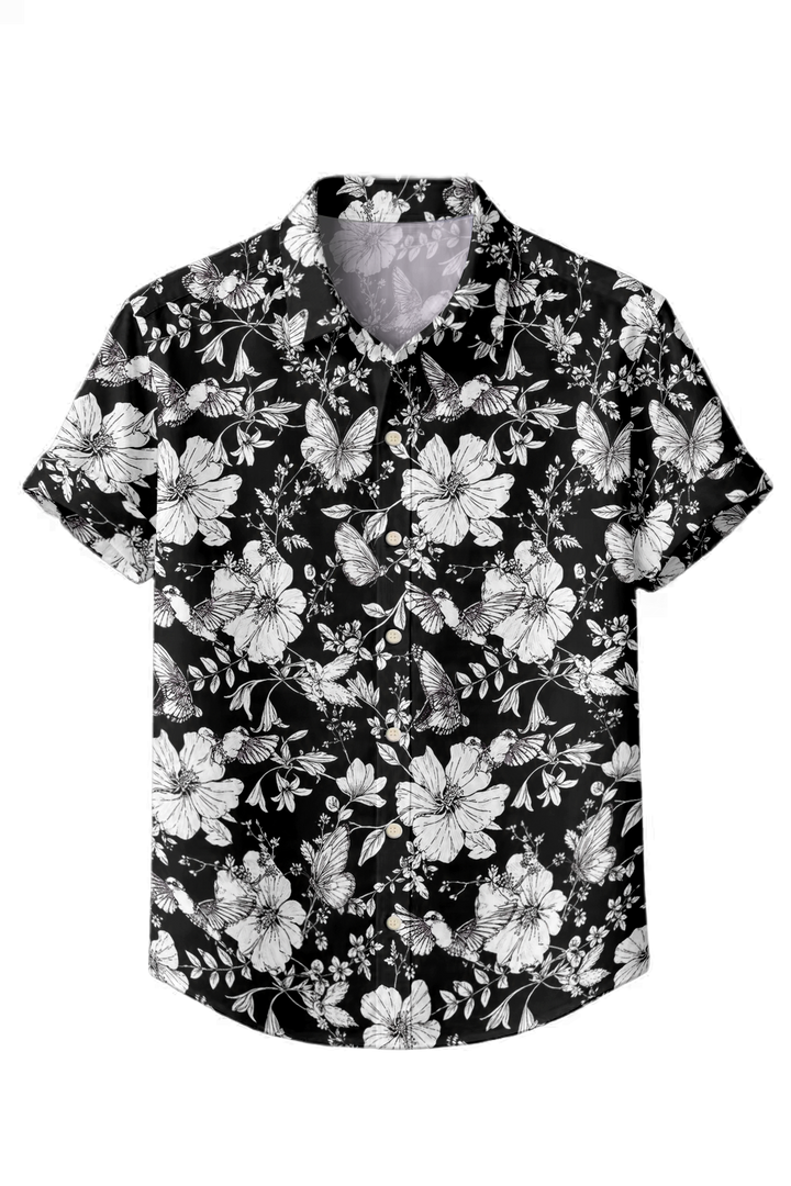 Mofybuy Midnight Garden Shirt