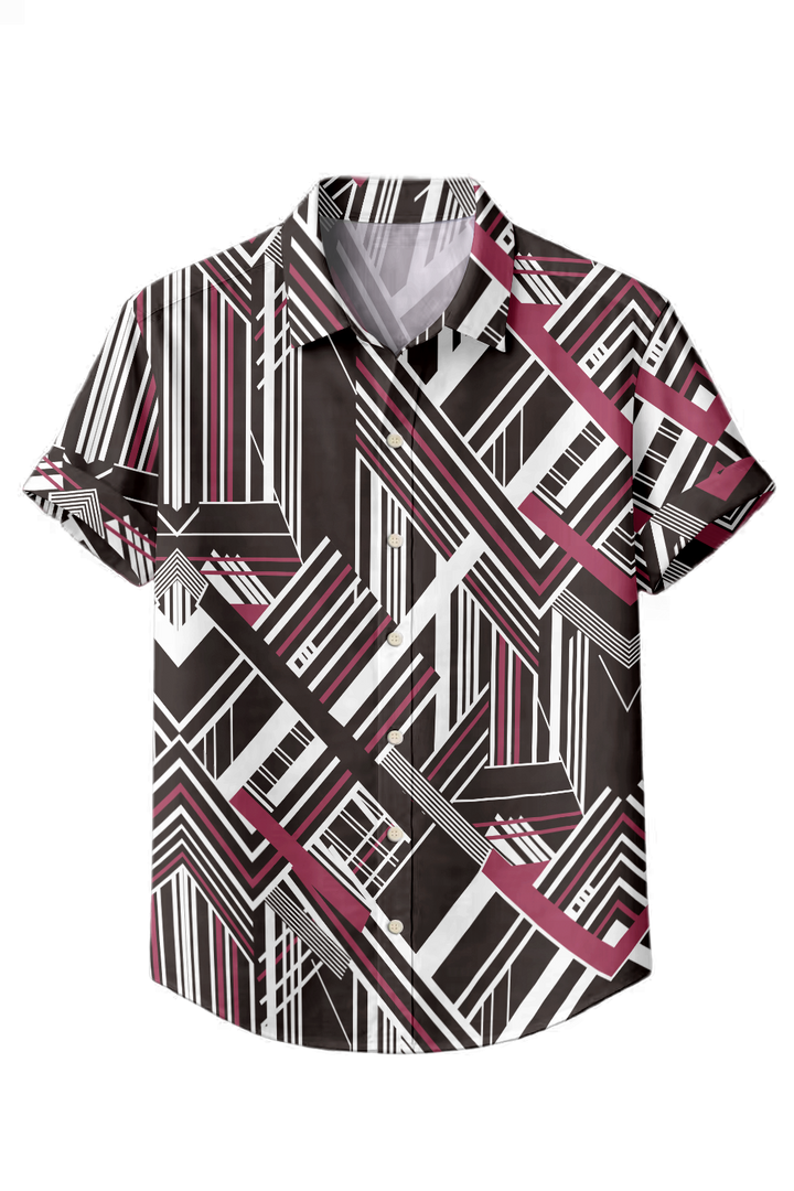 Mofybuy Deco Line Maze Shirt