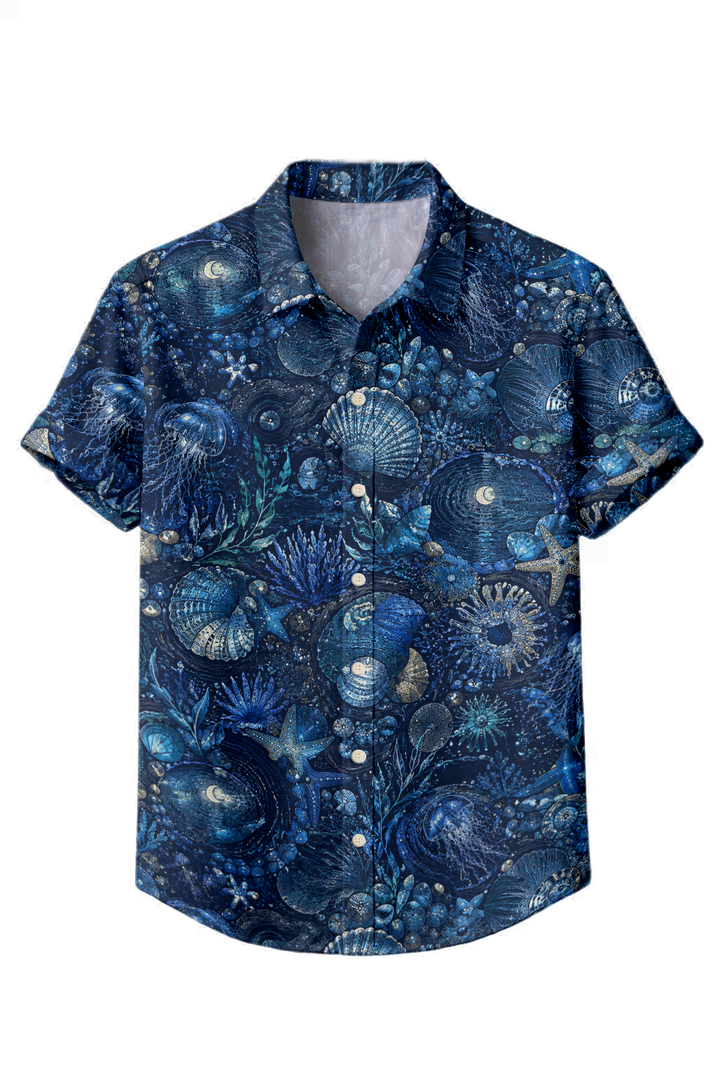 Mofybuy Moonlit Shell Tide Shirt