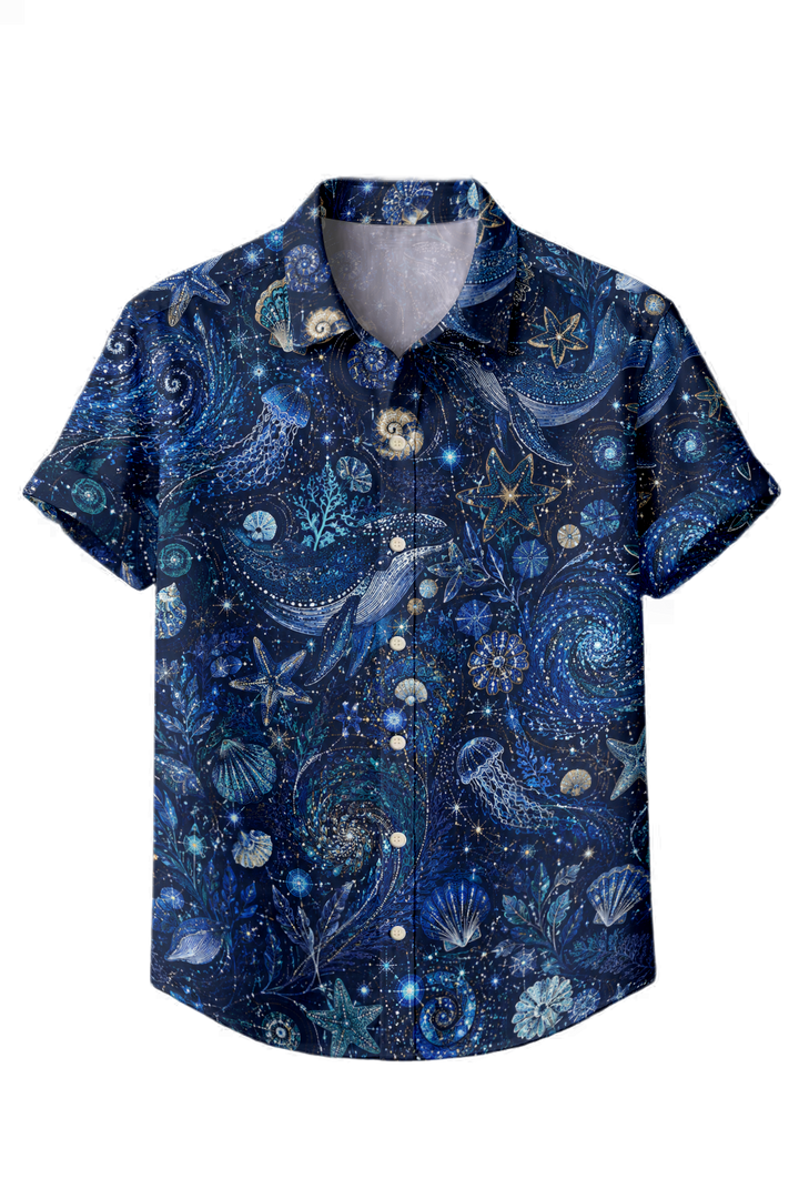 Mofybuy Starwhale Ocean Shirt