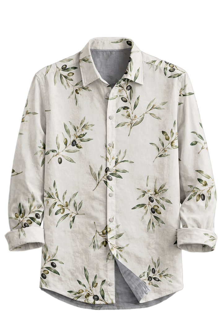 Mofybuy Olive Branch Shirt