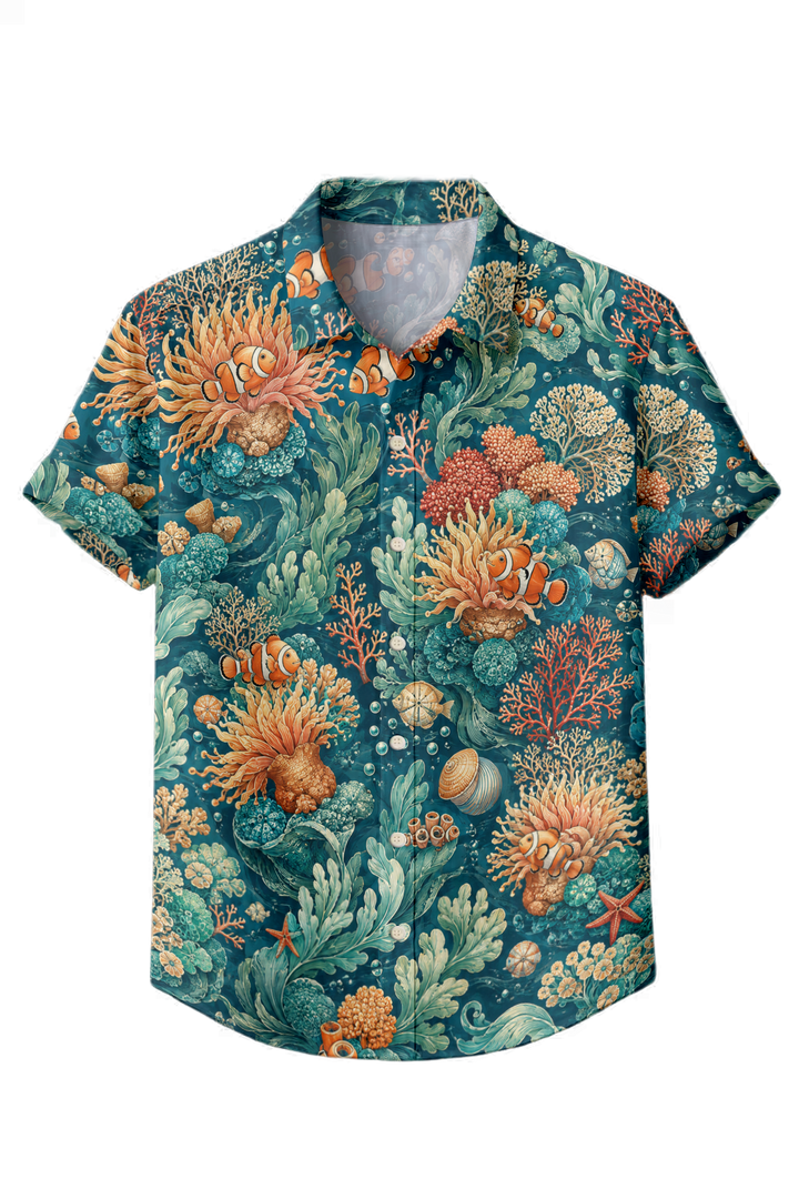 Mofybuy Clownfish Coral Garden Shirt