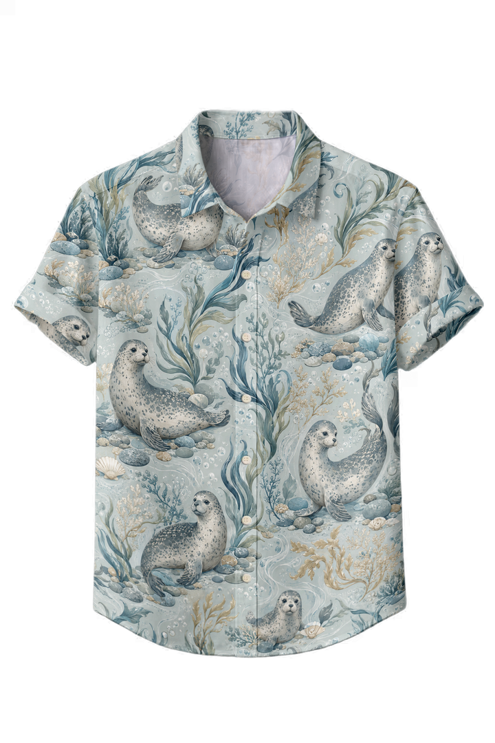 Mofybuy Seal Kelp Lagoon Shirt