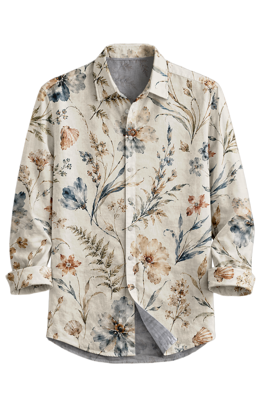 Mofybuy Seaside Wildflower Shirt