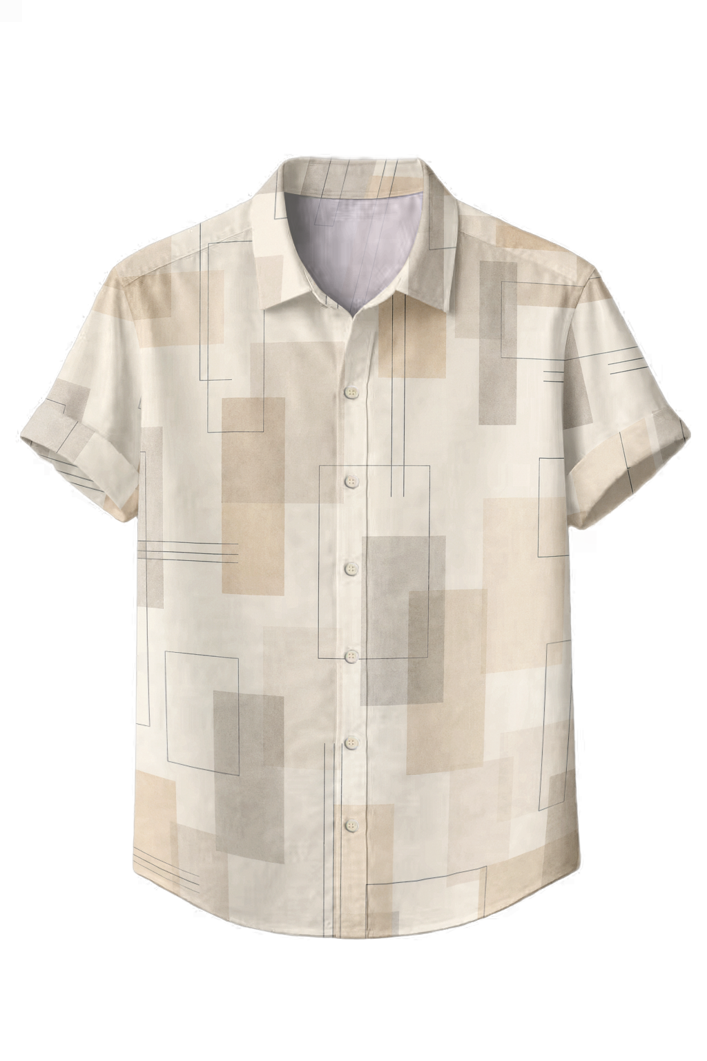 Mofybuy Soft Gridline Shirt