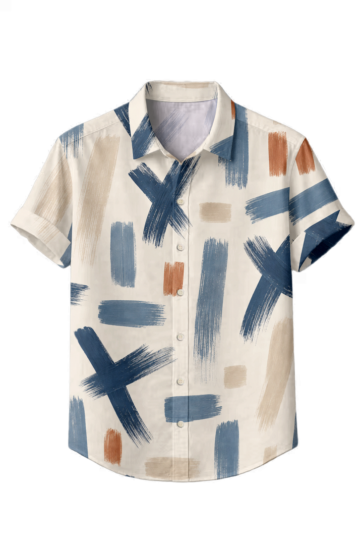 Mofybuy Cross Brush Shirt