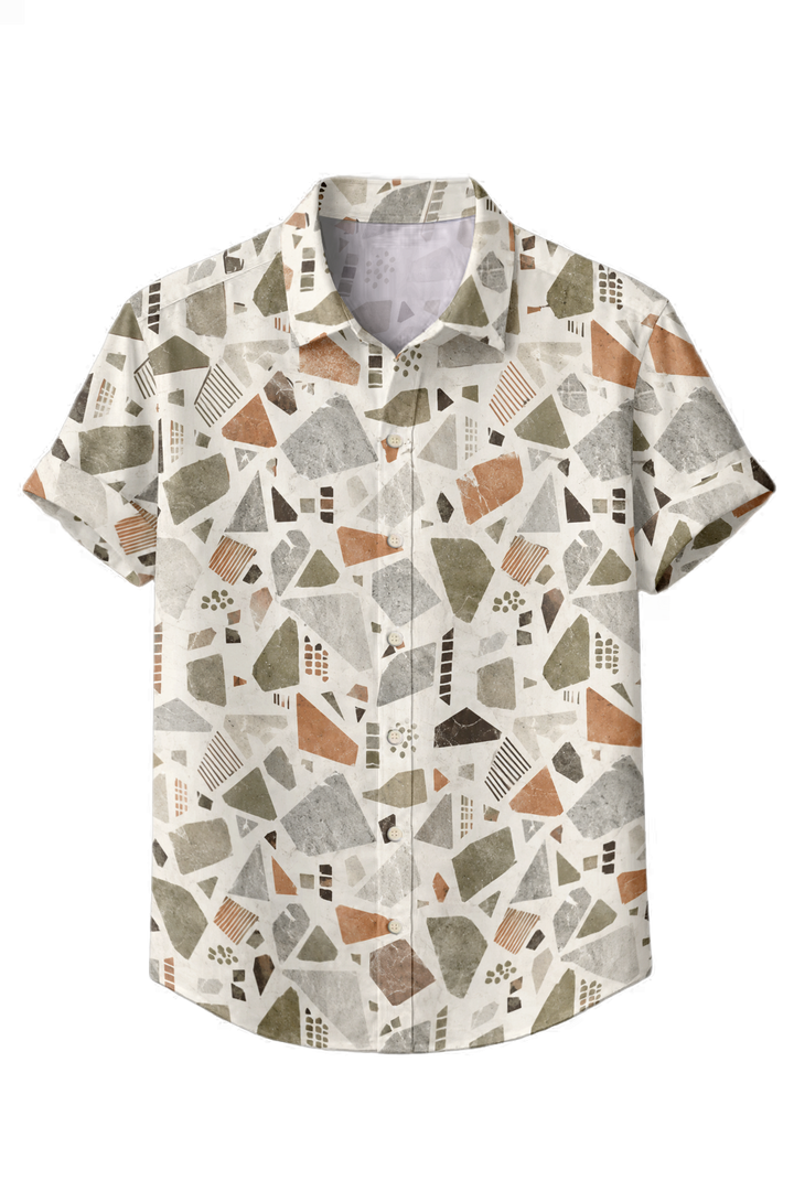 Mofybuy Terrazzo Fragment Shirt