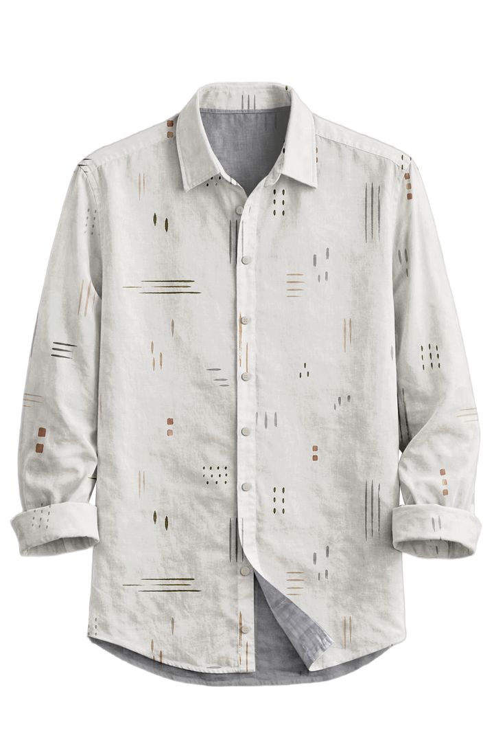 Mofybuy Minimal Dash Mark Shirt