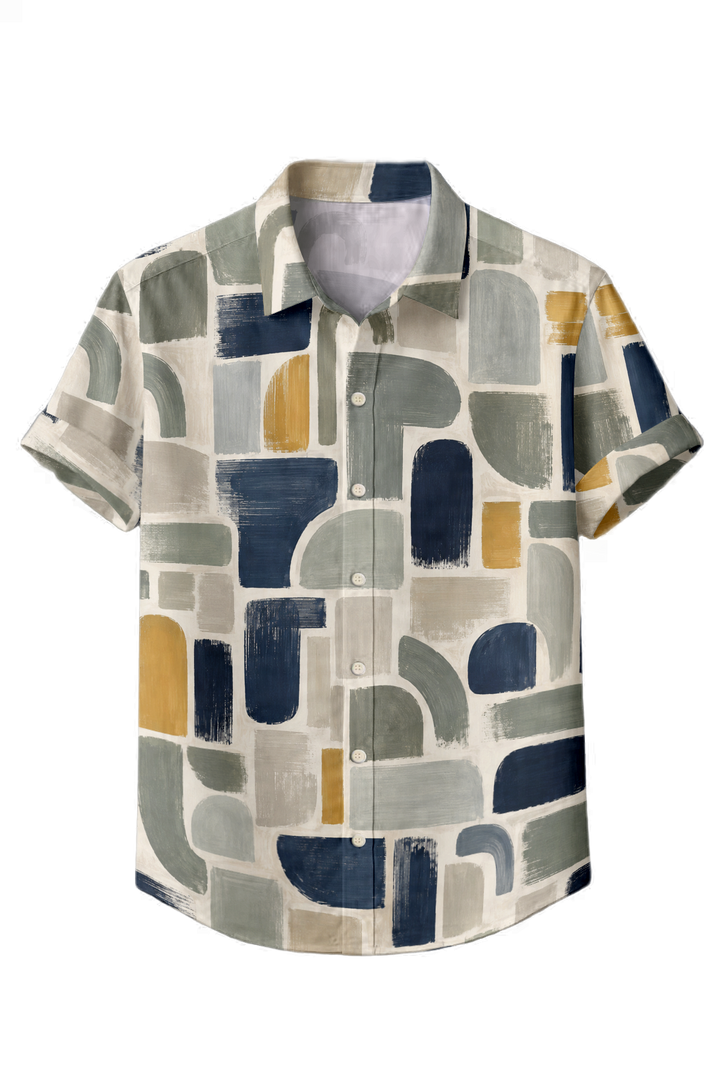 Mofybuy Modern Arch Block Shirt