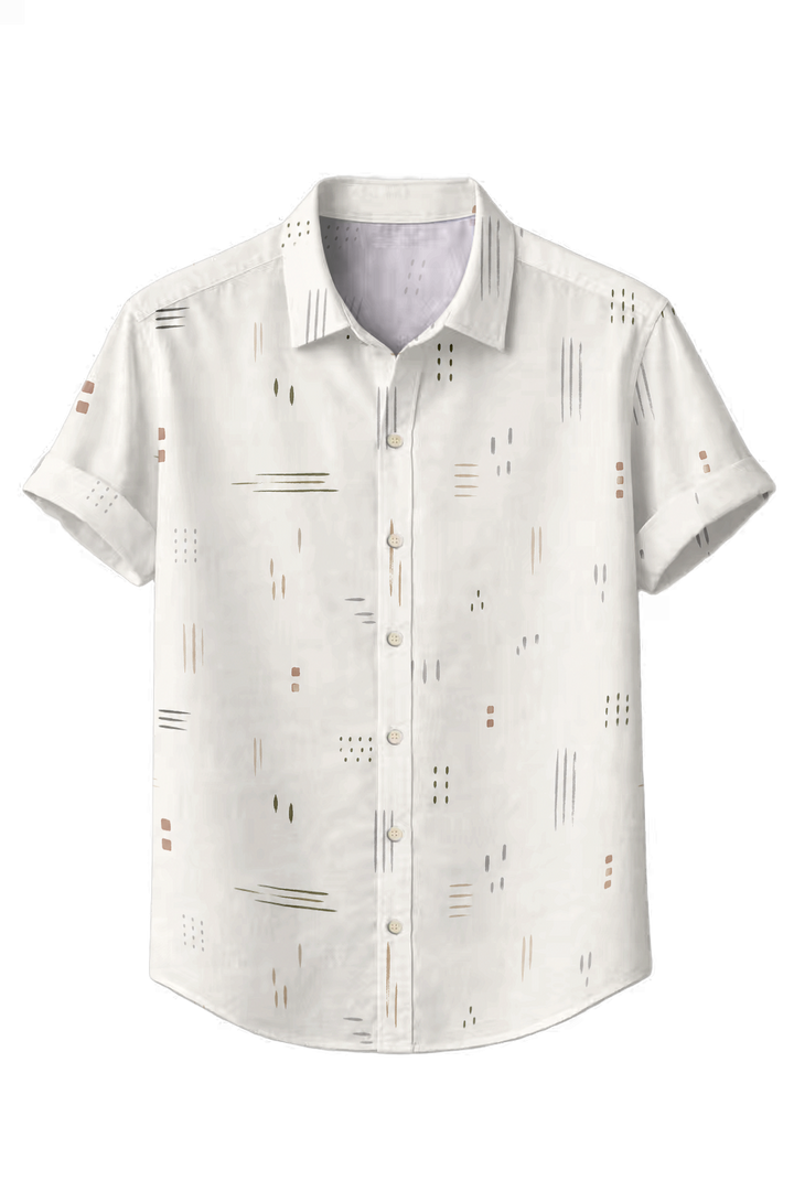 Mofybuy Minimal Dash Mark Shirt