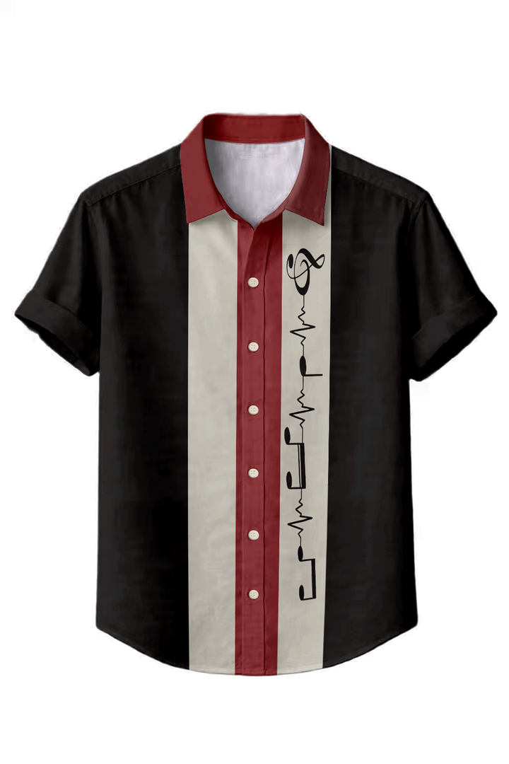 Mofybuy Rhythm Pulse Panel Shirt