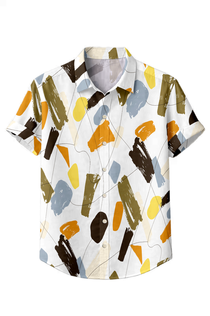 Mofybuy Modern Brushstroke Shirt