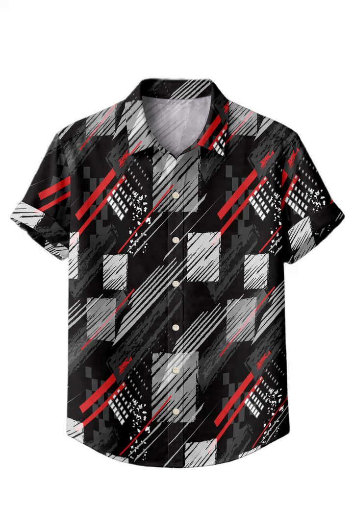 Mofybuy Redline Abstract Shirt