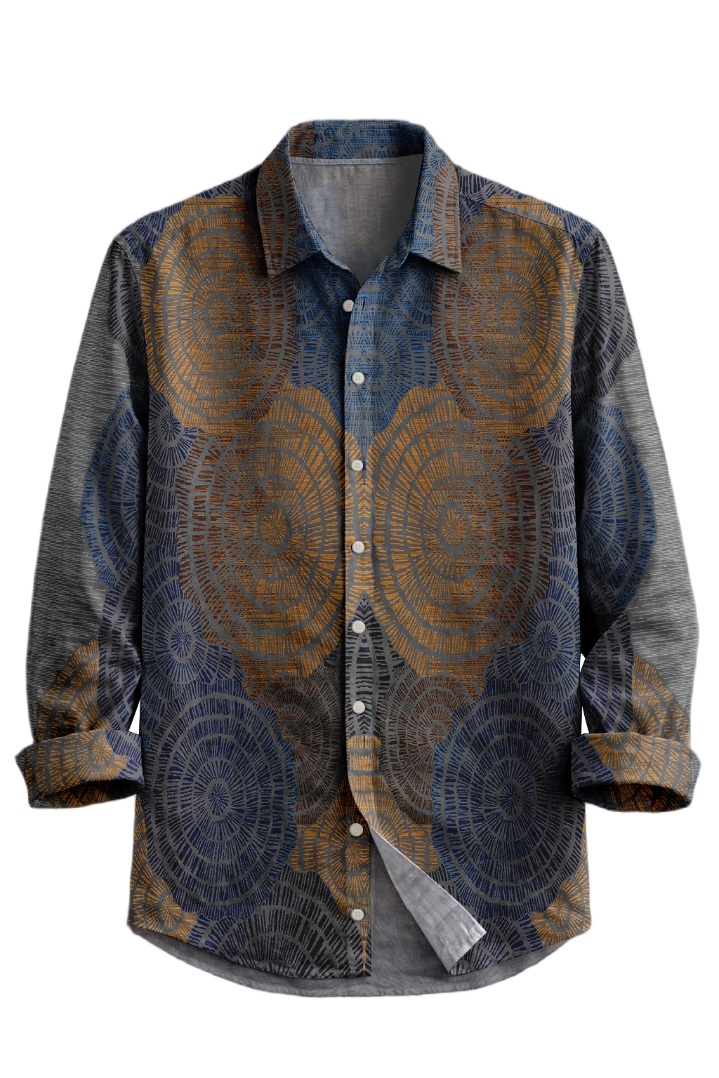 Mofybuy Concentric Medallion Shirt