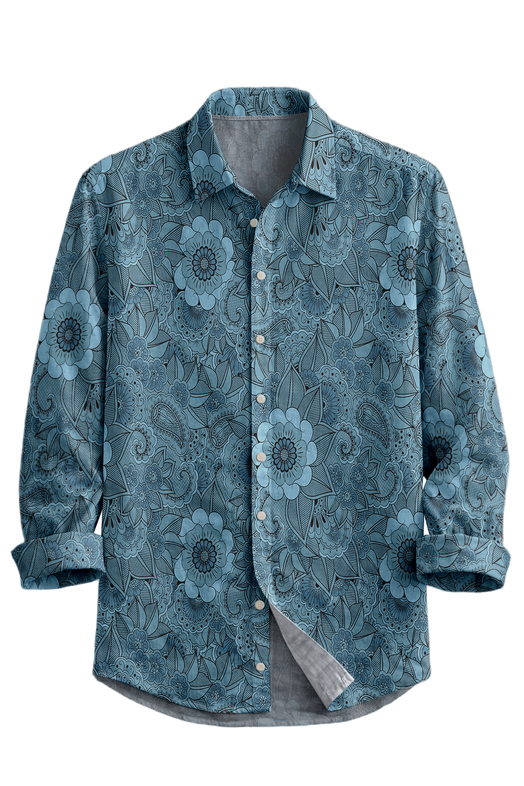 Mofybuy Sky Floral Shirt