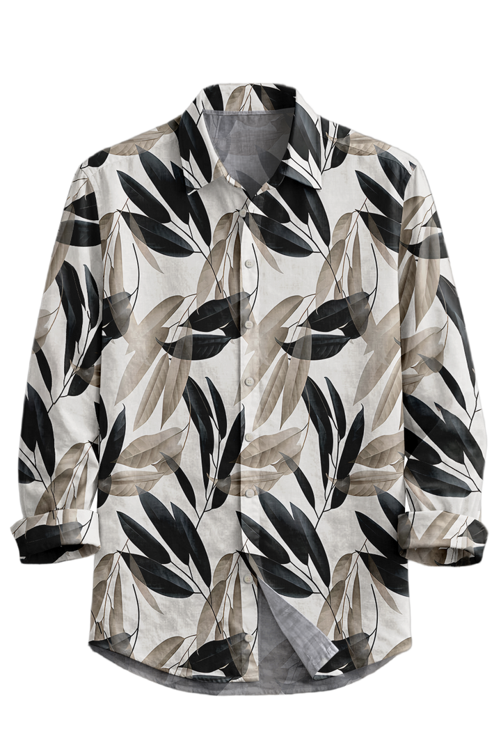 Mofybuy Shadow Leaf Shirt