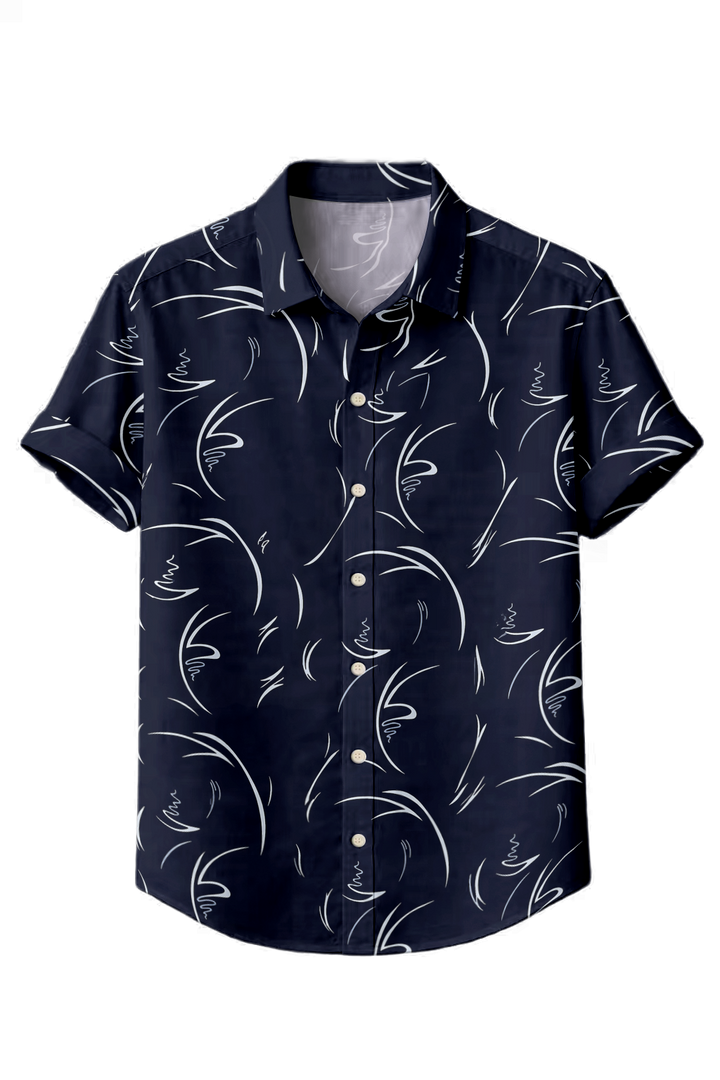 Mofybuy Midnight Sketchwave Shirt