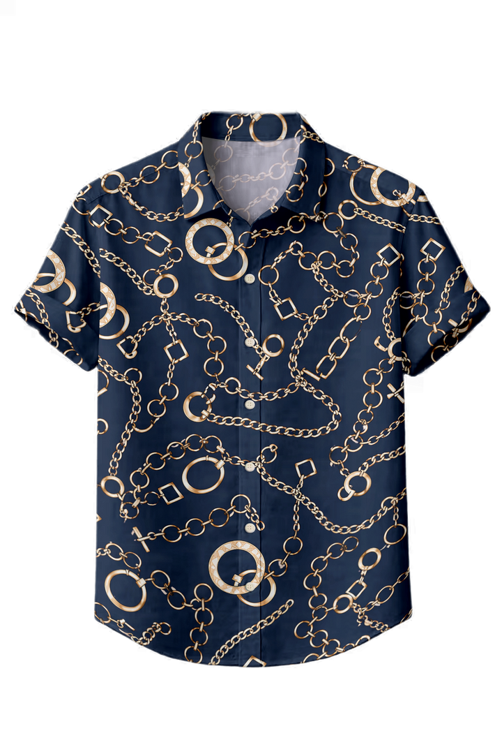 Mofybuy Regal Chain Shirt