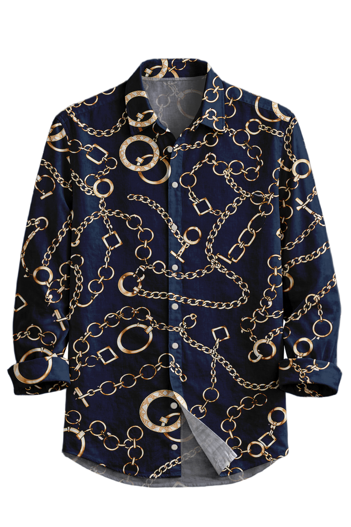 Mofybuy Regal Chain Shirt