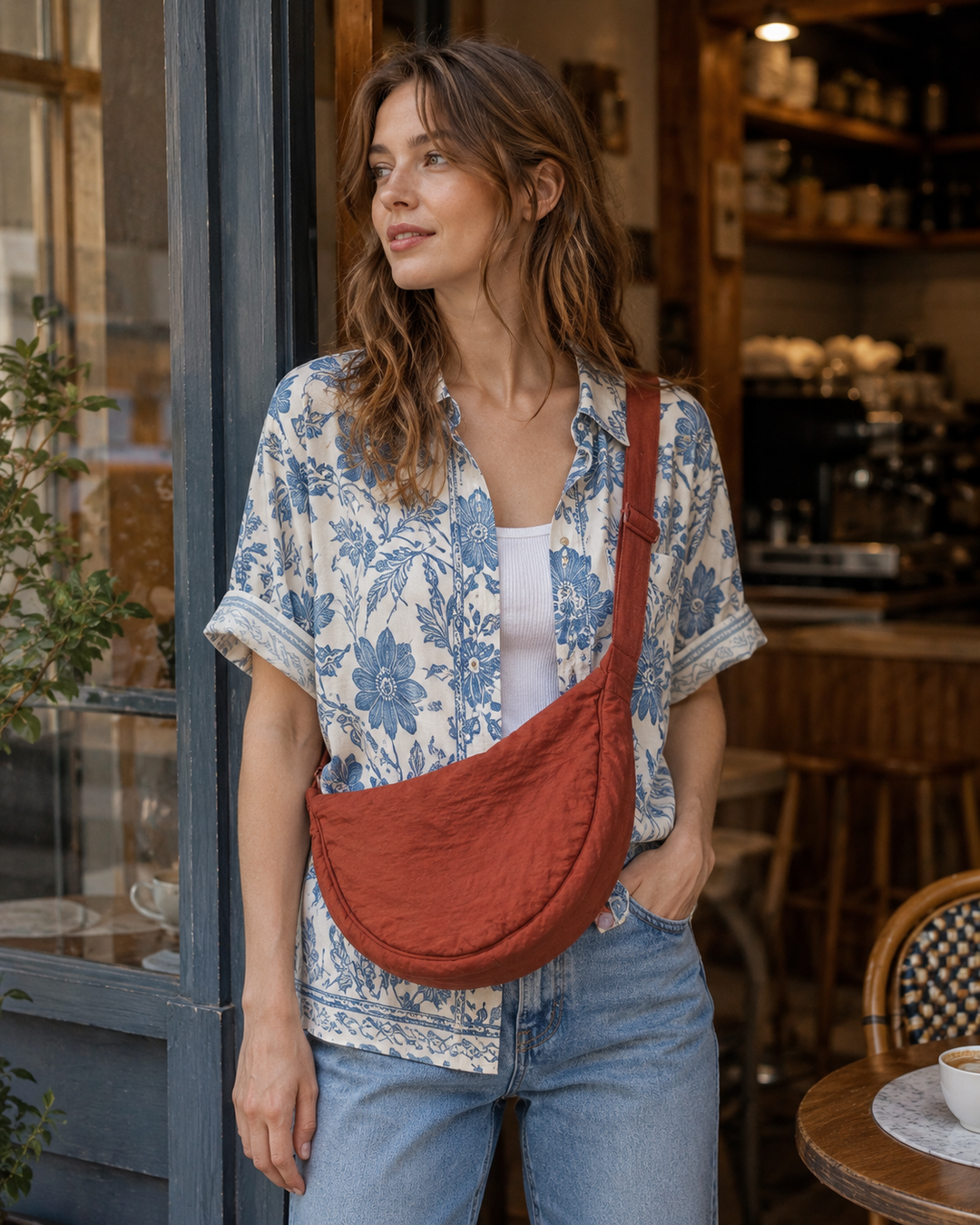 Mofybuy Crescent Sling Bag