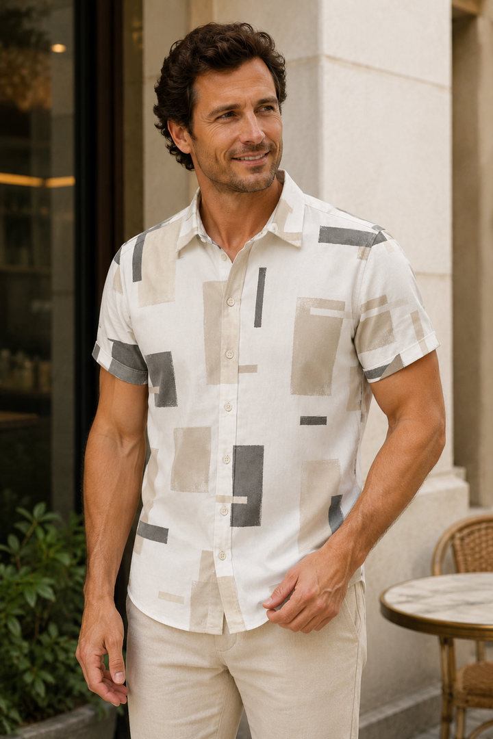 Mofybuy Minimal Block Shirt