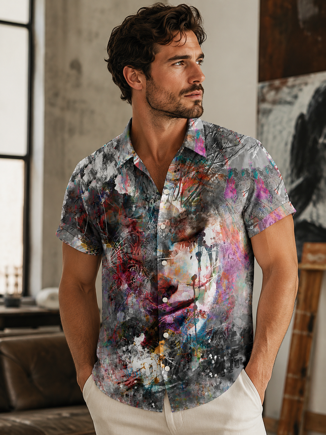 Mofybuy Graffiti Muse Shirt