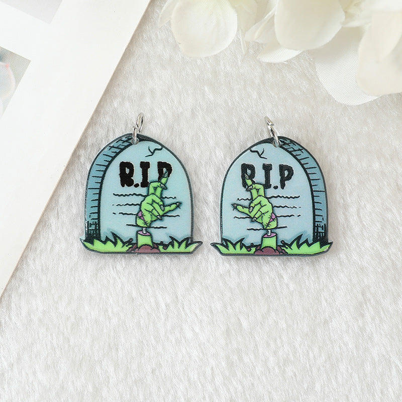 Halloween backpack, wallet, keychain, bracelet, necklace accessories