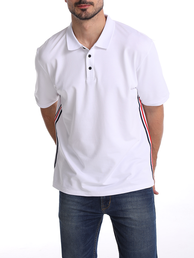 Mofybuy Men's Outdoor Casual Cotton Polo Shirt